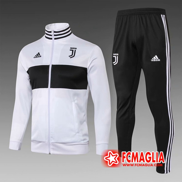 Tuta Allenamento Juventus Bambino Nero 2019/20 - Felpa + Pantaloni