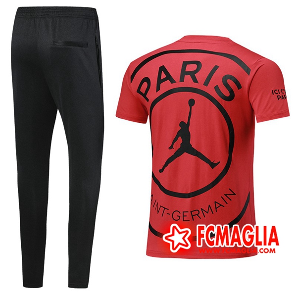 t shirt jordan donna rosso