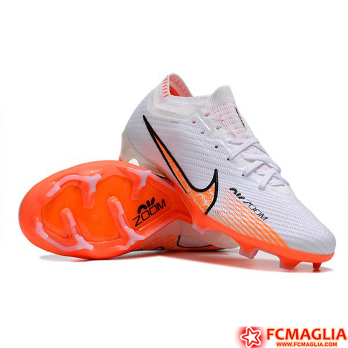 Nuove Nike Scarpe da calcio Air Zoom Mercurial Vapor XV Elite FG Bianco