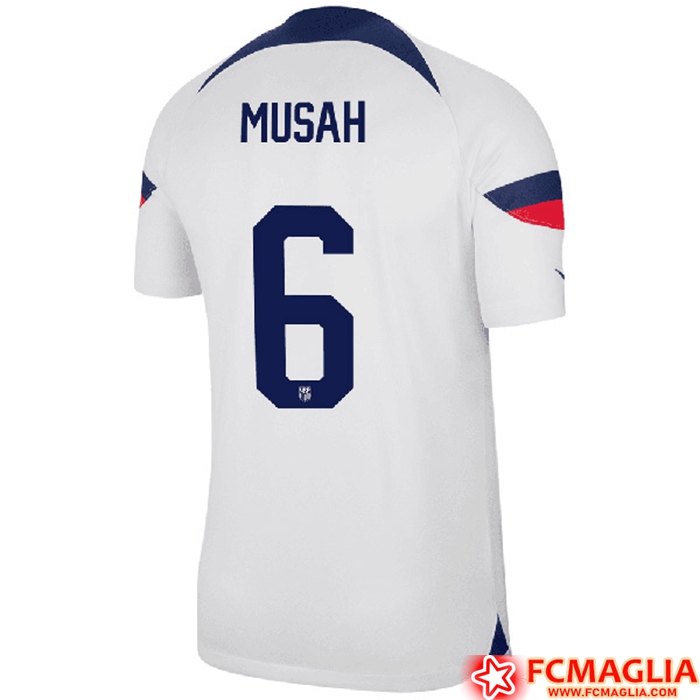 Le Nuove Maglia Nazionale USA (MUSAH #6) 2022/2023 Prima Prezzo