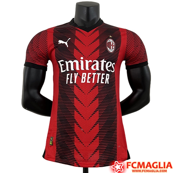 Nuove Maglie Calcio AC Milan Prima 2023/2024 A Poco Prezzo