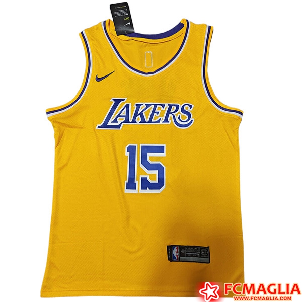 Nuova Maglia Los Angeles Lakers (EMBIID #21) 2023/24 Giallo Basso Prezzo