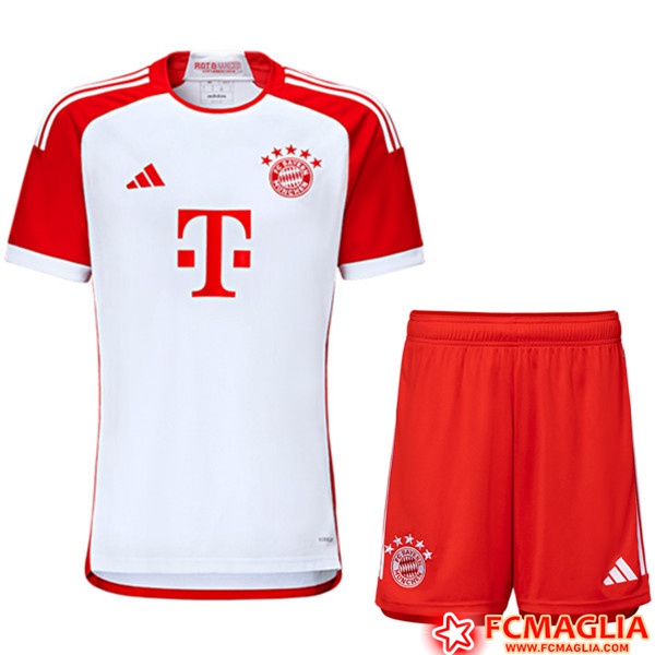 Le Nuove Kit Maglia Bayern Monaco Prima + Pantaloncini 2023/2024 Prezzo