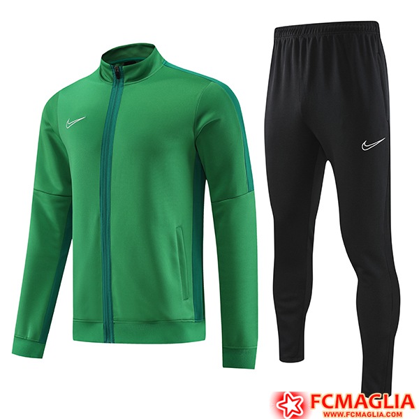 Le Nuove Insieme Tuta Calcio - Giacca Nike Verde 2023/2024 Prezzo