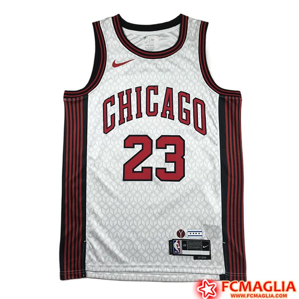 Numeri Maglia Chicago Bulls Jordan 23 202324 Bianco 04 Poco Prezzo 