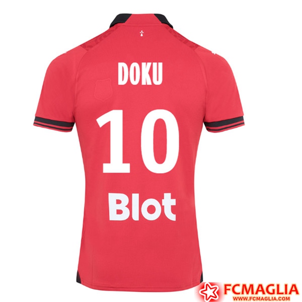 Numeri Maglie Calcio Stade Rennais (DOKU #10) 2023/2024 Prima Poco Prezzo