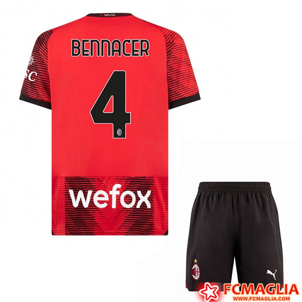 Maglia Squadra AC Milan Bambino - Venduto a economiche prezzo