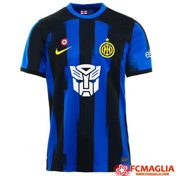 Nuove Maglie Calcio Inter Milan Transformers Special Edition 2023/2024 ...
